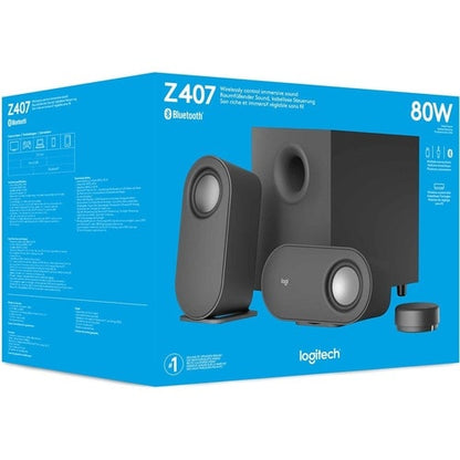 Logitech Z407 Bluetooth Speaker System - 40 W RMS