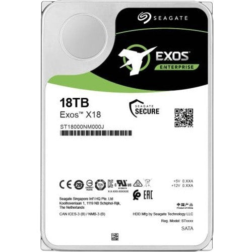 Disque dur MULTI 20 18 To EXOS X18 SAS 7200 tr/min 256 Mo 3,5 pouces