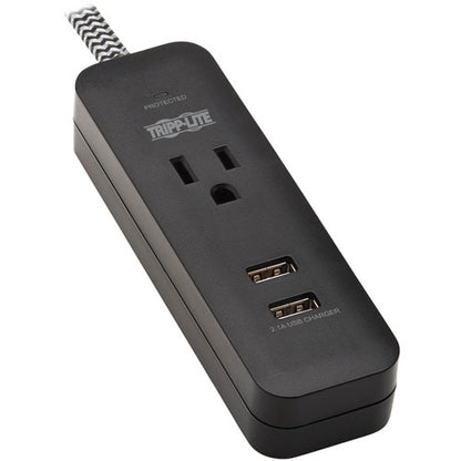 Tripp Lite by Eaton Protect It! TLP104USB 1-Outlet Surge Suppressor/Pr
