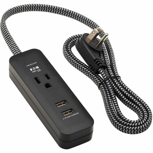 Tripp Lite by Eaton Protect It! TLP104USB 1-Outlet Surge Suppressor/Pr