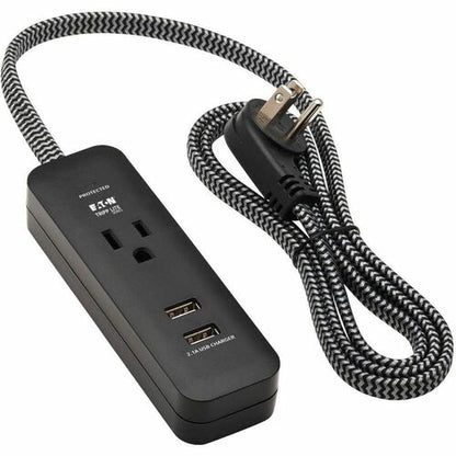 Tripp Lite by Eaton Protect It! TLP104USB 1-Outlet Surge Suppressor/Pr