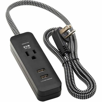 Tripp Lite by Eaton Protect It! TLP104USB 1-Outlet Surge Suppressor/Pr