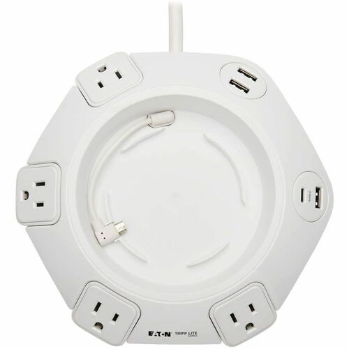Tripp Lite by Eaton Protect It! TLP48USBCUFO 4-Outlet Surge Suppressor