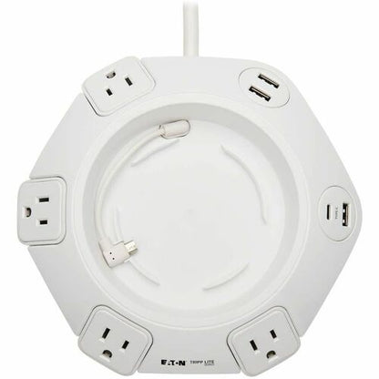 Tripp Lite by Eaton Protect It! TLP48USBCUFO 4-Outlet Surge Suppressor