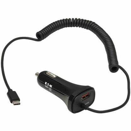 Tripp Lite by Eaton U280-C02-30W-C6 Auto Adapter - 30 W - 12 V DC Inpu