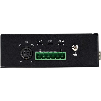 COMMUTATEUR ENET INDUSTRIEL 5 PORTS GIGABIT 5 EMPLACEMENTS POE + 2 SFP