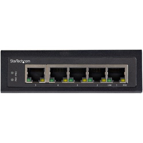 CONMUTADOR POE INDUSTRIAL GIGABIT DE 5 PUERTOS Y 30 W