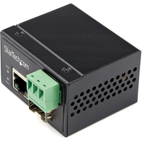 StarTech.com Industrial Fiber to Ethernet Media Converter