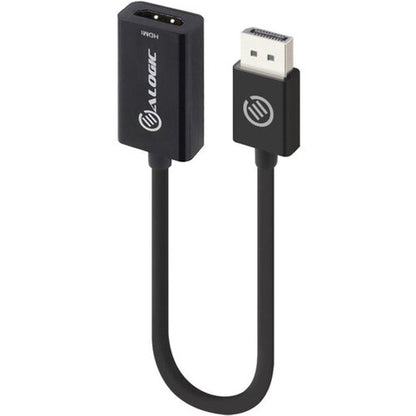 Adaptateur DisplayPort vers HDMI mâle vers femelle Alogic 20 cm