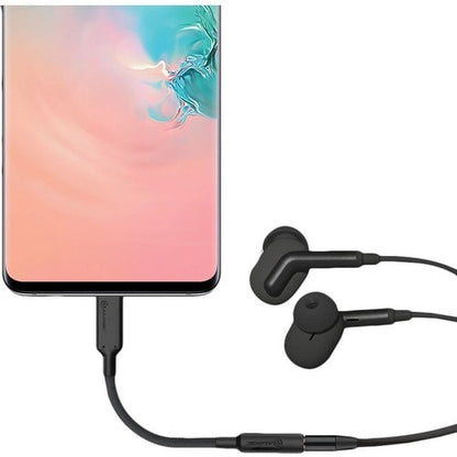 Adaptador de audio USB-C a 3,5 mm ALOGIC Elements PRO de 10 cm - Negro - Miniteléfono/
