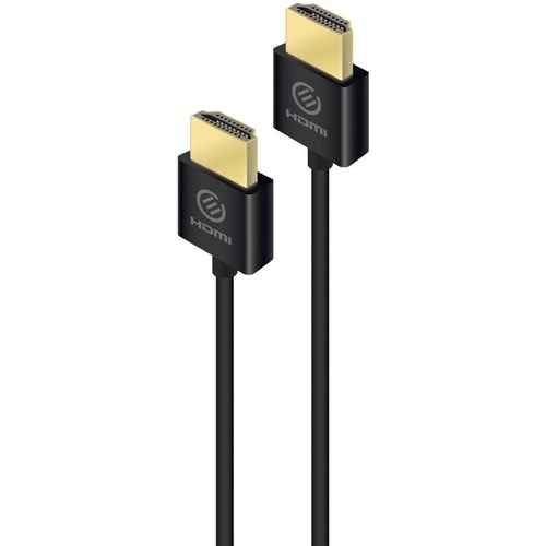 Cable HDMI súper delgado y flexible Alogic con Ethernet versión 2.0b