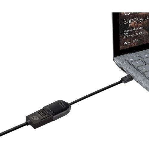 Adaptador Mini DisplayPort a DisplayPort Alogic de 15 cm (macho a hembra, compatible con 4K)