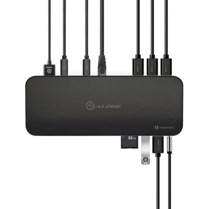 Estación de acoplamiento para dos pantallas ThunderBolt 3 de ALOGIC