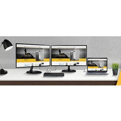 Estación de acoplamiento para dos pantallas ThunderBolt 3 de ALOGIC
