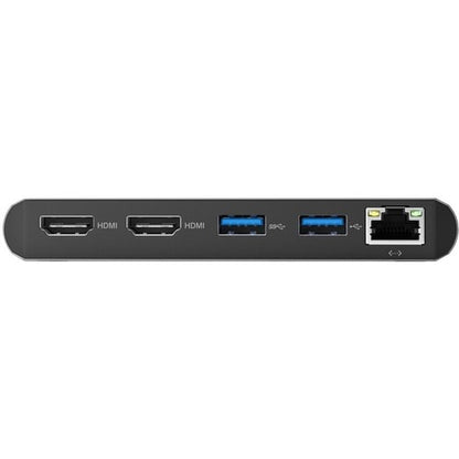 Estación de acoplamiento portátil ALOGIC ThunderBolt 3 Dual HDMI con 4K - Gris espacial - 2