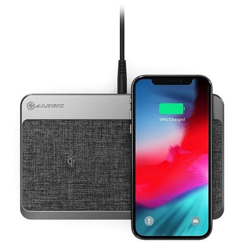 Estación de carga inalámbrica multidispositivo ALOGIC Power Hub - Gris espacial