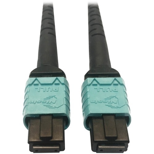 Tripp Lite by Eaton N846D-03M-24AAQ 400G Multimode 50/125 OM4 Fiber Optic Cable,