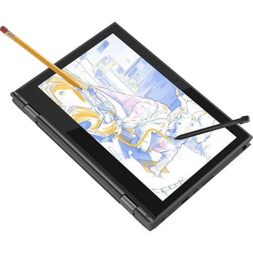 Lenovo 300e Windows 2nd Gen 82GK0017CF 11.6\" Touchscreen Netbook - HD - AMD 3015e - 4 GB