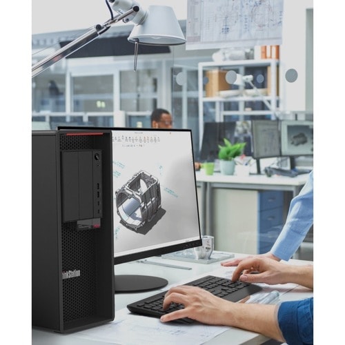 Estación de trabajo Lenovo ThinkStation P620 30E0005QUS - 1 procesador Ryzen Threadripper PRO 3995WX - 32 GB