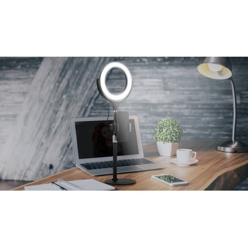Ergopixel Desktop Tripod Stand With LED Ring Light