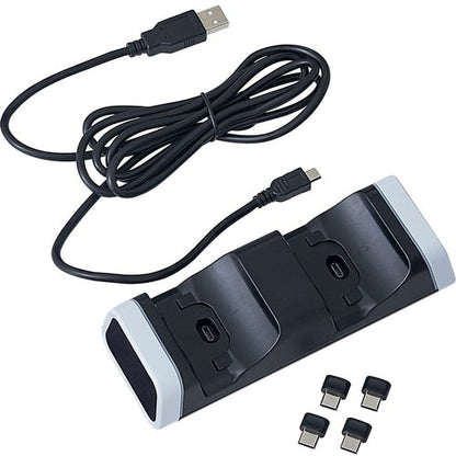 Soporte de carga dual Verbatim para usar con el cable DualSense de PlayStation 5
