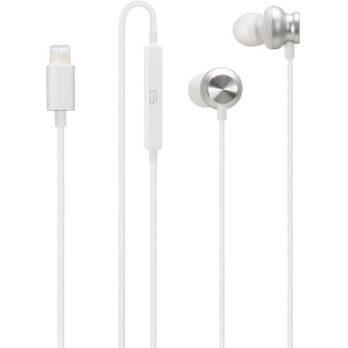 Auriculares Lightning iStore - Blanco roto mate de lujo