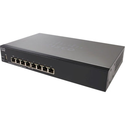 CISCO SF350-08 8PORT 10/100 MANAGED SWITCH REMANUFACTURED
