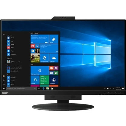 Lenovo ThinkCentre TIO27 27\" Class Webcam WQHD LED Monitor - 16:9 - Black