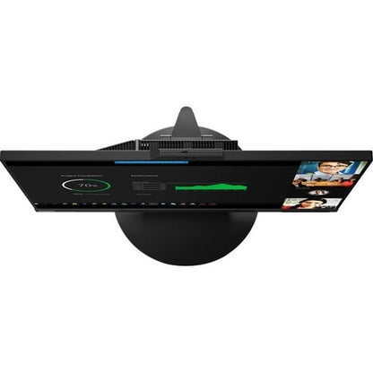 Lenovo ThinkCentre TIO27 27\" Class Webcam WQHD LED Monitor - 16:9 - Black