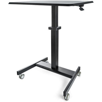 MOBILE STANDING DESK PORTABLE SIT STAND ERGONOMIC ROLLING CART