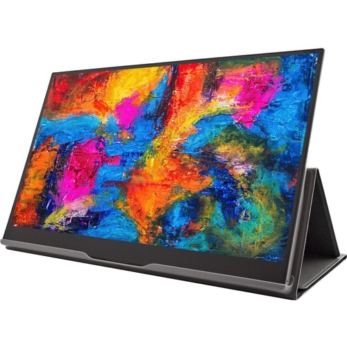 15.6IN PORTABLE TOUCH MNTR USBC 1080P 220NITS SPEAKERS