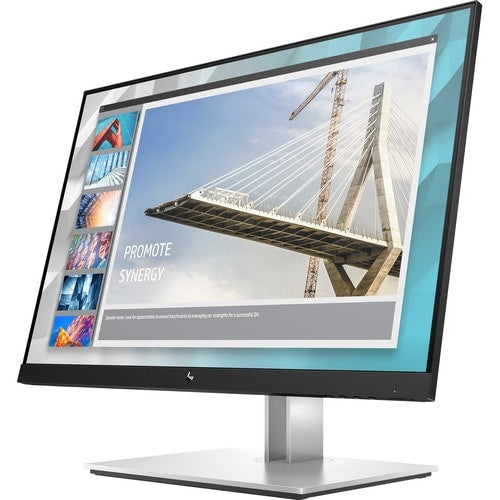 Monitor LCD HP E24i G4 de 24" WUXGA - 16:10 - Negro, Plateado