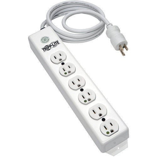 Tripp Lite by Eaton PS-602-HG 6 Outlets Power Strip - NEMA 5-15P - 6 x