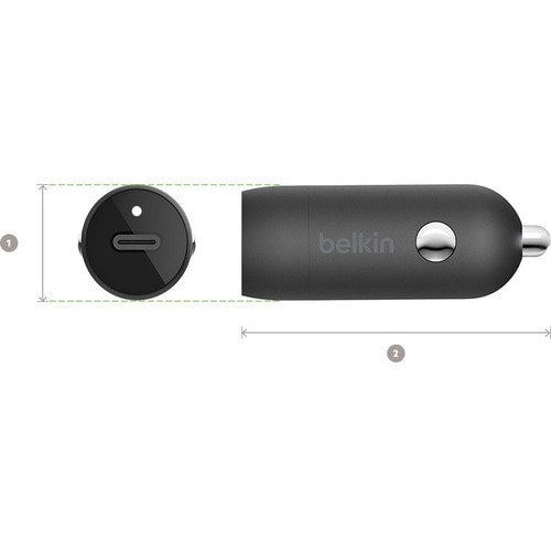 Chargeur de voiture Belkin BOOST?CHARGE 20 W USB-C PD