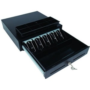Star Micronics CD3-1616 Value Cash Drawer, USB, Black, 16Wx16D, 5Bill-5Coin - US