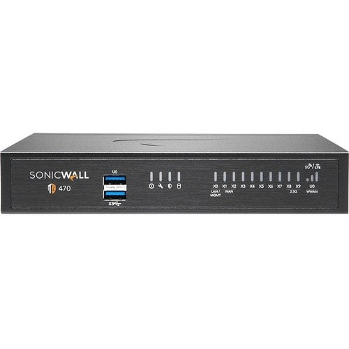 SonicWall TZ470 Network Security/Firewall Appliance - 8 Port - 10/100/1000Base-T