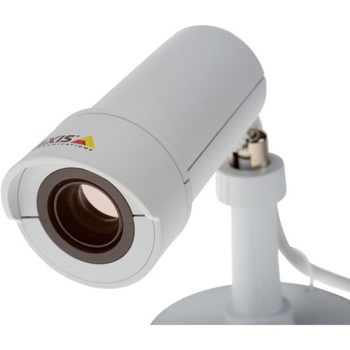 AXIS P1280-E 300 Kilopixel Indoor/Outdoor Network Camera - Color - White  - H.26