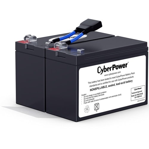 Batterie pour onduleur CyberPower RB1270X2E - 7 000 mAh - 12 V CC