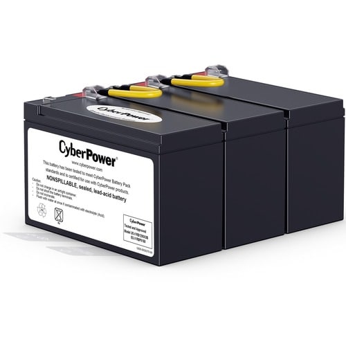 Batterie pour onduleur CyberPower CyberPower RB1290X3B - 9 000 mAh - 12 V CC