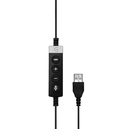 Auriculares EPOS IMPACT SC 630 USB ML - Mono - USB Tipo A - Con cable - Supraaurales