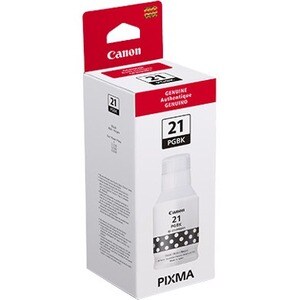 Canon GI-21 Pigment Black Ink Tank - Inkjet - Pigment Black