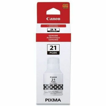Canon GI-21 Pigment Black Ink Tank - Inkjet - Pigment Black
