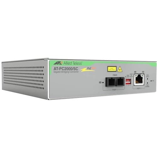 Allied Telesis PC2000/SC Transceiver/Media Converter - Network (RJ