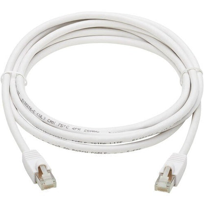 Tripp Lite by Eaton N262AB-014-WH Cat.6A S/FTP Network Cable - 14 ft (4.27 m) Ca