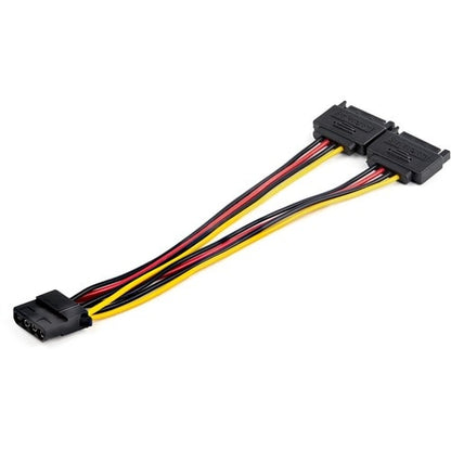 StarTech.com Dual SATA to LP4 Power Doubler Cable Adapter