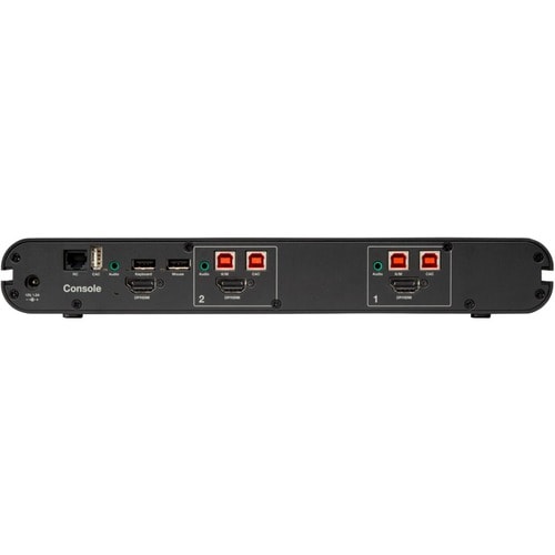2 puertos, 1 cabezal, DP/HDMI, conector universal SKVM con CAC PP4.0, multipuerto 1