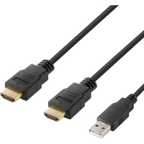 Belkin Modular HDMI Dual-Head Host Cable 6 ft. - 6 ft (1.83 m) HDMI/Modular/USB-A KVM Cabl