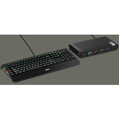 4 PORTS 1 TÊTE DP/HDMI UNIVERSEL SKVM MULTI 1