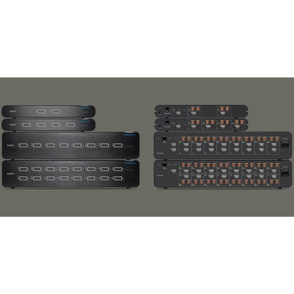4 PORTS 1 TÊTE DP/HDMI UNIVERSEL SKVM MULTI 1