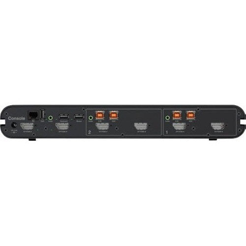 2 puertos de doble cabezal DP/HDMI a I Video SEC DSKTP KVM SWITCH MULTI 1